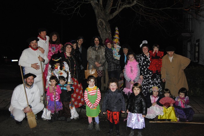 Ibarreko aurreneko inauteria hemen da