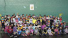 147 haur patinen gainean