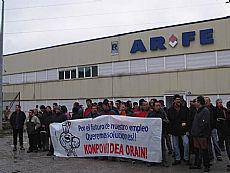 Heldu den aste erdirako berriak espero dituzte Arfen