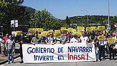 Gobernuak Inasan inbertitzeko eskaera kalean berretsia