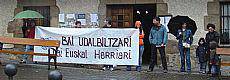 Udalbiltzako auzipetuekin elkartasunez