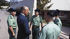 Fernandez de Mesa kuartelean bisitan 