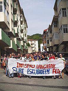 Inasan greba segitzen dute