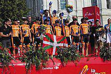 Euskaltel-Euskadi, Vueltako onena. Egoi, Verdugo, Azanza eta Urtasun hunkituta