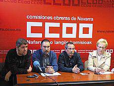CCOOk Gobernuari Sakanarako "premiazko neurriak eta konpromiso zehatzak" eskatu dizkio