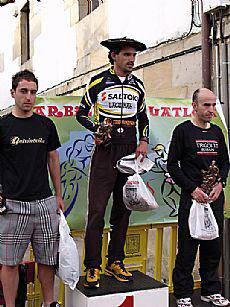 Amatrain eta Casares jaun eta jabe Arbizuko duatloian