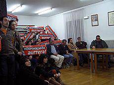 Alderdien jardunaren etetearen kontra agertu da udala