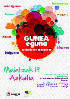 Topaguneak Gunea eguna ospatuko du