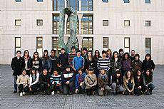 Aralarko Mikel Donea institutuko ikasleak NUPen