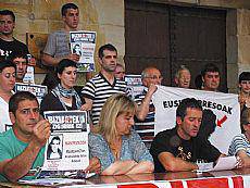 Biziarteko zigorrak salatzeko mobilizazioak