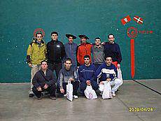 Ismael eta J. Camuel III. Santa Ana Frontenis Txapelketako irabazleak