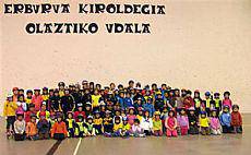 Sakanako eskolen topaketa hartu zuen Olaztik