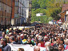 Jendetza Abianek deitutako manifestazioan
