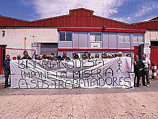 Barranquesako langileen protesta