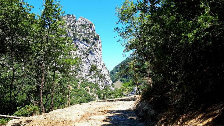 Plazaola eta Ederbidea ahizpa txikiaren magalean