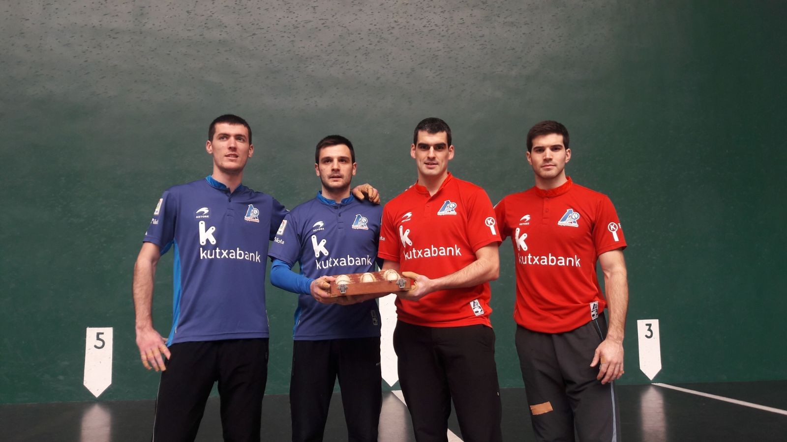 Ezkurdia eta Zabaleta Codere Masterseko finalera, justu-justu