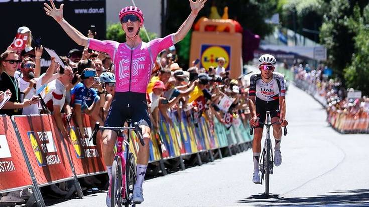 Igor Arrieta, Austriako Tourreko hirugarren etapan bigarren