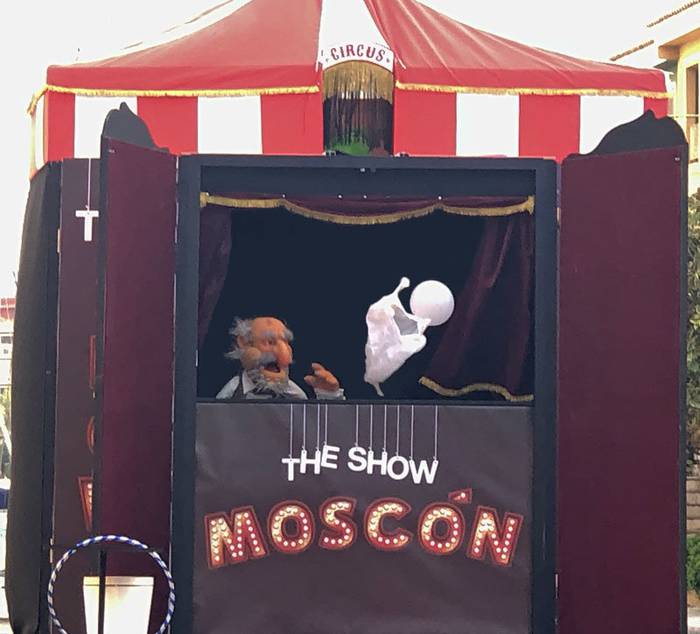'The Show Moscón' txotxongilo ikuskizuna Olaztin