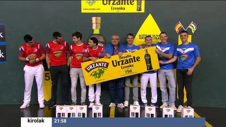 Urzante desafioa, Baikorendako