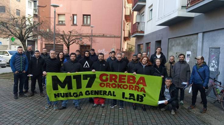 Greba orokorrerako deia egin dute LABeko delegatuek