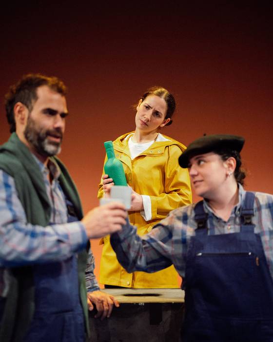 'Arrainak bihotzean' ikuskizunaren emanaldia