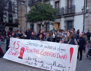 Pediatriaren egoera are gehiago okertu daitekeela gaztigatu dute