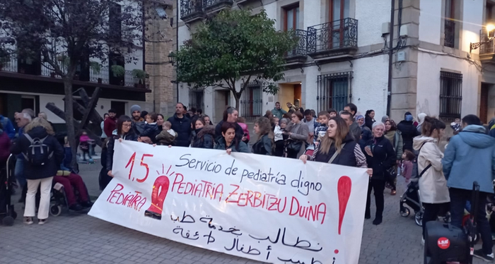 Pediatriaren egoera are gehiago okertu daitekeela gaztigatu dute