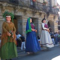 Etxarri Aranazko konpartsaren sorpresa