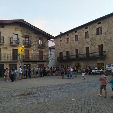 Altsasuko peñen festaurrekoa