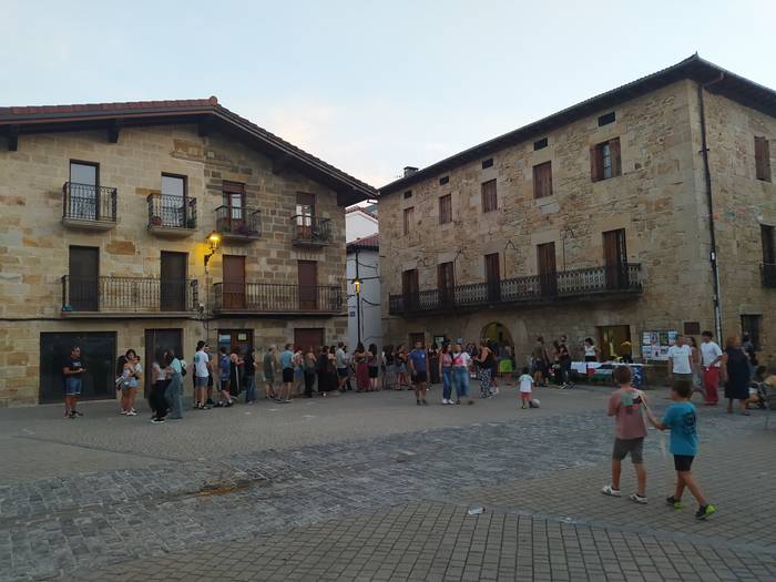 Altsasuko peñen festaurrekoa