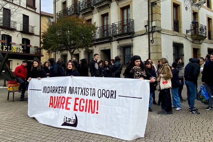 Indarkeria matxista "ez normalizatzeko" deia egin du Itaiak