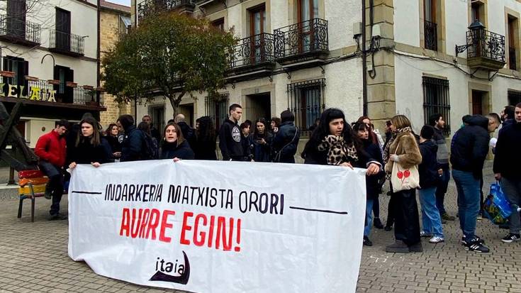 Indarkeria matxista "ez normalizatzeko" deia egin du Itaiak