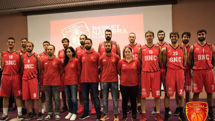 Iraolaren Basket Navarra taldearen aurkezpena