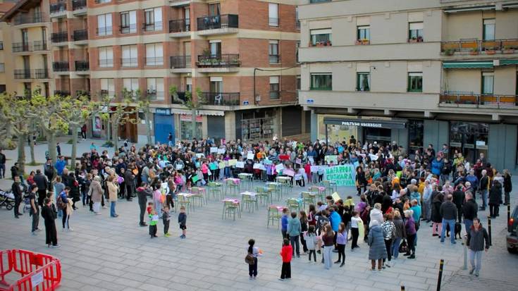 Ikastolen protesta
