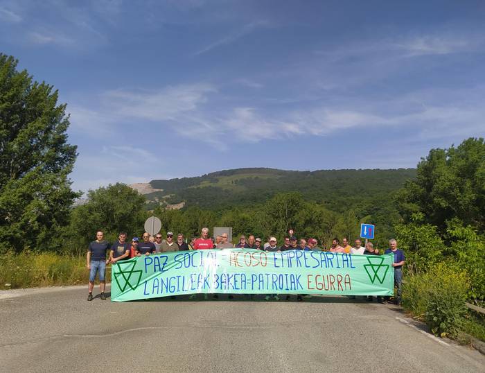 Porlandegiaren "jazarpen eta beldurrarazte kanpaina" salatu dute