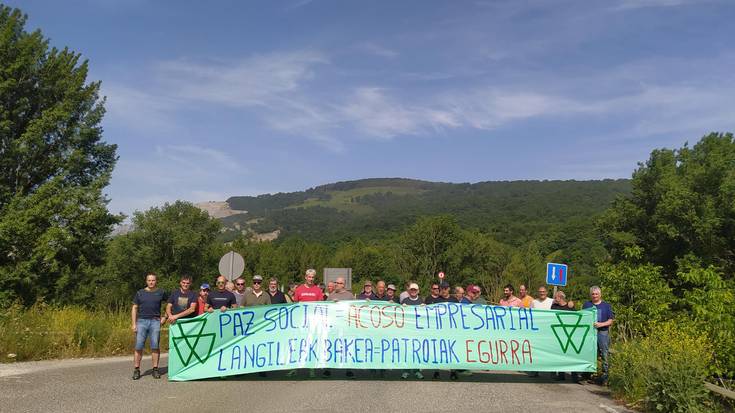 Porlandegiaren "jazarpen eta beldurrarazte kanpaina" salatu dute