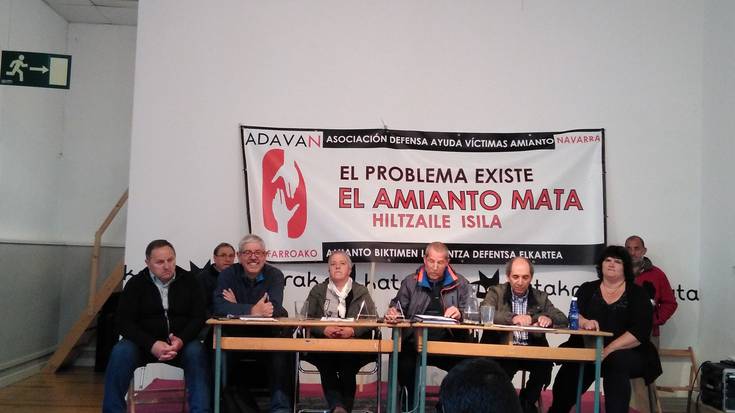 Amiantoak hildako langile baten familiarendako kalte-ordaina