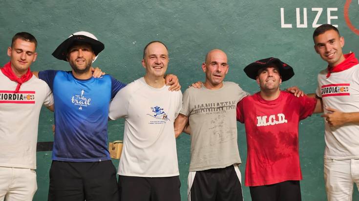 Ziordiko Frontenis Txapelketak baditu txapeldunak