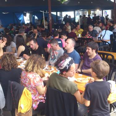 Galiziar festa heldu da
