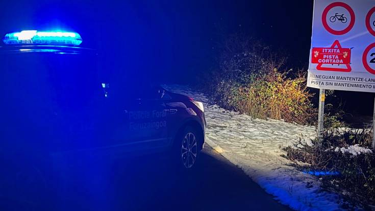 Udalak Aralarrerako pista itxi du