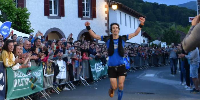 Ander Ericek irabazi du Baigorriko Euskal Trails ultra traila