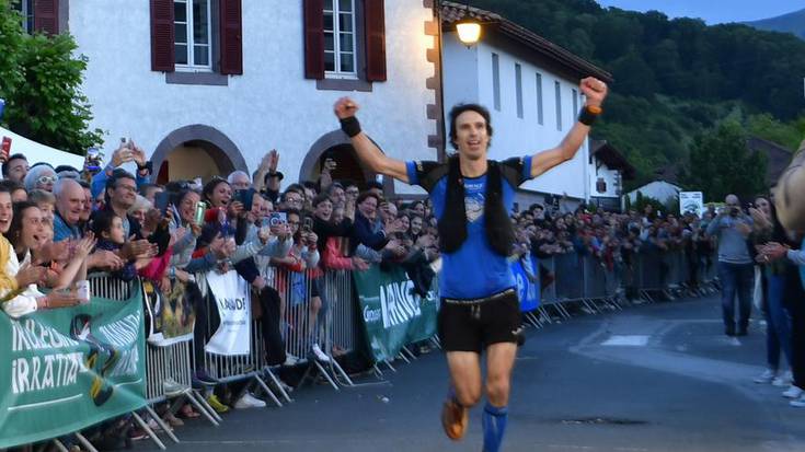 Ander Ericek irabazi du Baigorriko Euskal Trails ultra traila