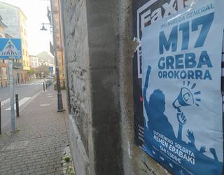 M17ko Greba Orokorra: Zuzeneko kontakizuna