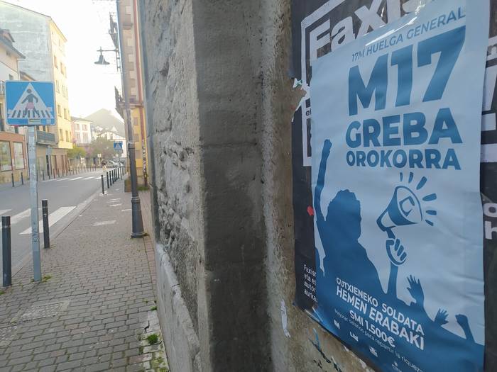 M17ko Greba Orokorra: Zuzeneko kontakizuna