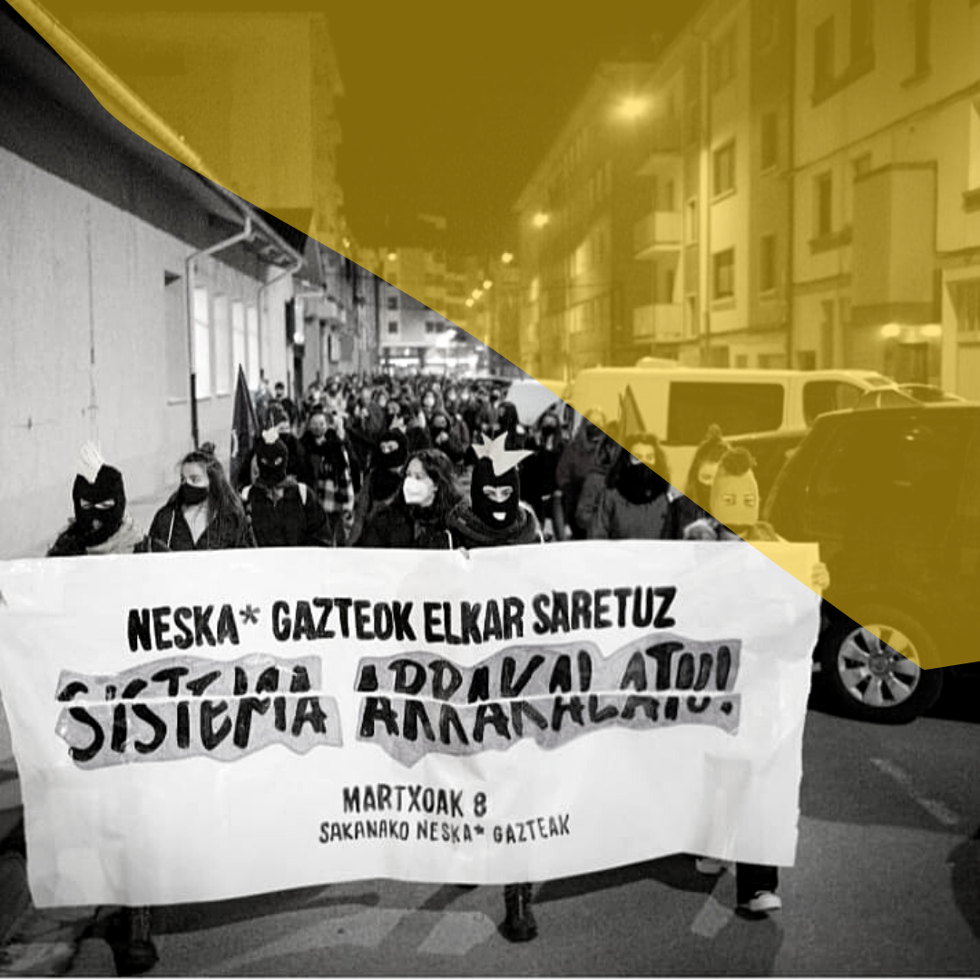 Neska* gazteok elkar zainduz, sistema arrakalatuko dugu!