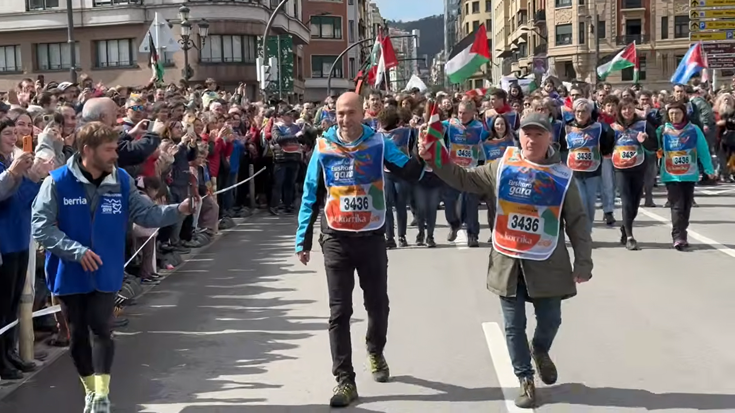 Bi sakandar Korrikako azken aurreko lekuko hartzean