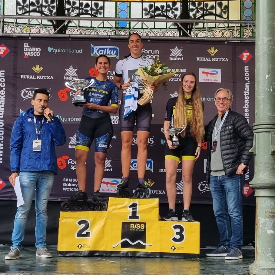 Iratxe Lapuente, Behobia-Donostiako podiumean
