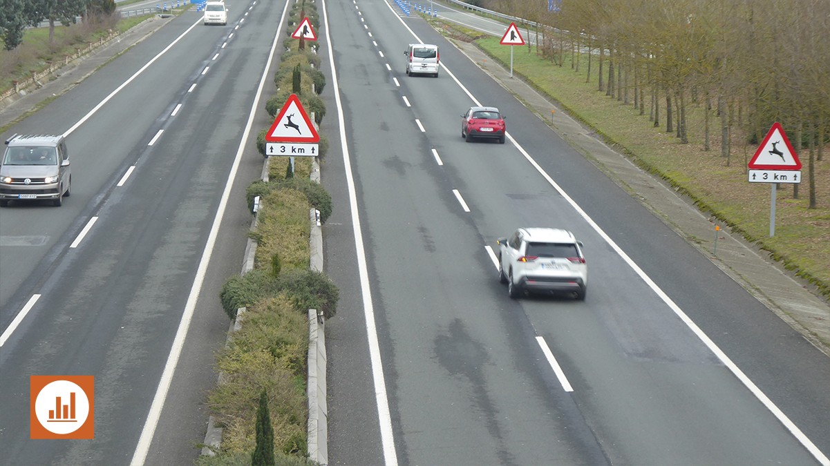 Trantsizio berderako bide grisa: 1,9 milioi ibilgailu Hego Euskal Herrian; gehienak, 14 urtetik gorako diesel turismoak