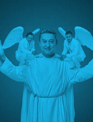 Esateko asko duen Jainko sarkastiko eta ironikoa eszenan
