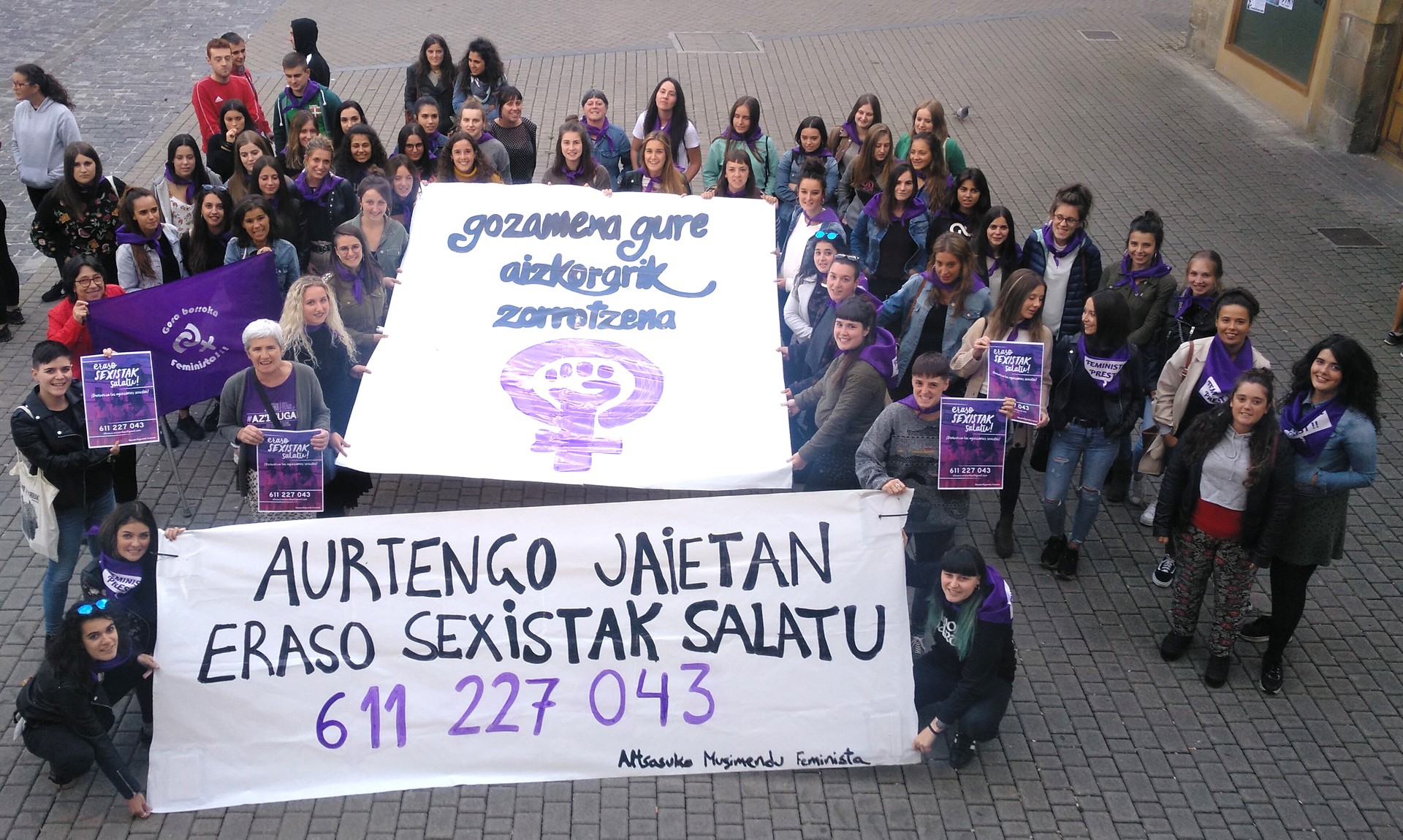 Sexu-erasoak salatzeko telefonoa 24 orduz
